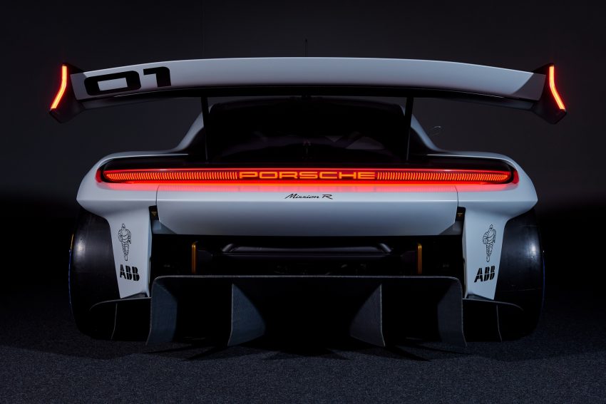 2021 Porsche Mission R Concept - Rear Wallpaper 850x567 #12