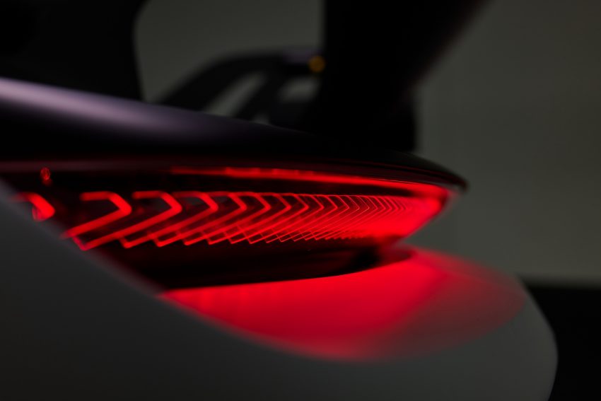 2021 Porsche Mission R Concept - Tail Light Wallpaper 850x567 #20