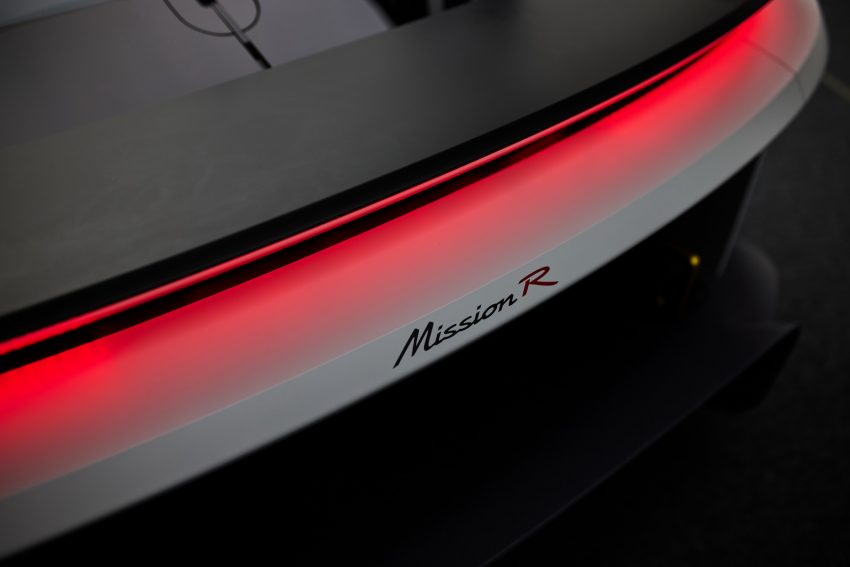 2021 Porsche Mission R Concept - Tail Light Wallpaper 850x567 #21