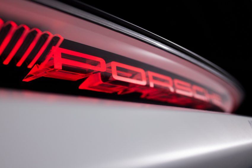 2021 Porsche Mission R Concept - Tail Light Wallpaper 850x567 #33