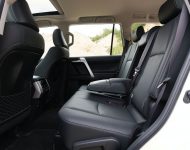 2021 Toyota Land Cruiser Prado - Interior, Rear Seats Wallpaper 190x150
