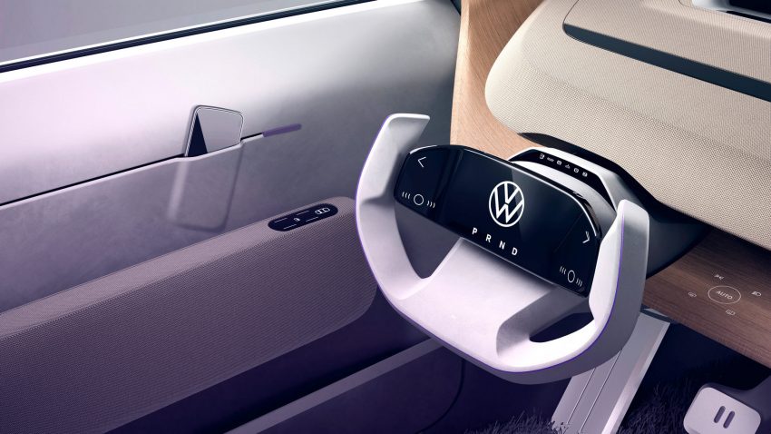 2021 Volkswagen ID.Life Concept - Interior, Steering Wheel Wallpaper 850x478 #17