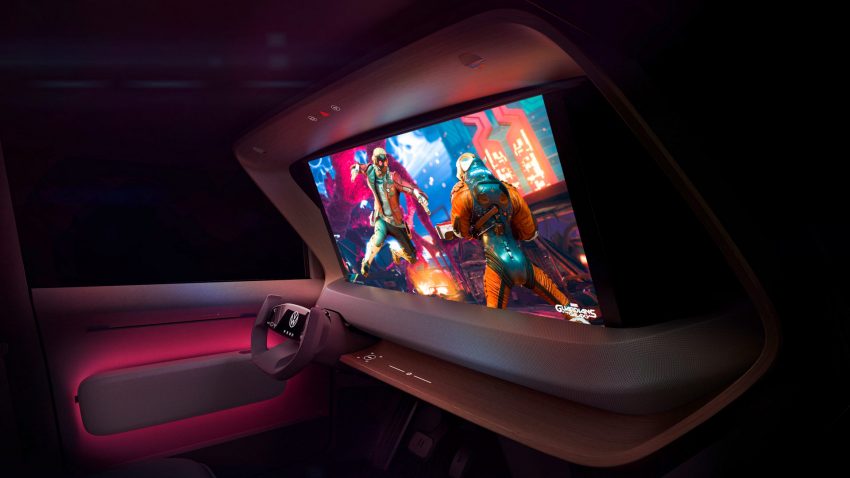 2021 Volkswagen ID.Life Concept - Rear Seat Entertainment System Wallpaper 850x478 #18