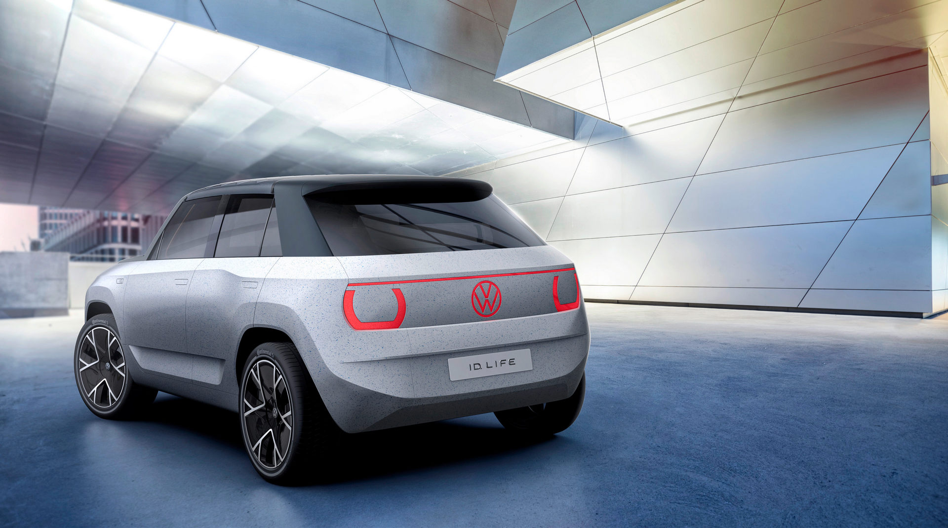 Download 2021 Volkswagen ID.Life Concept - Rear Three-Quarter HD Wallpaper 1920x1070 #8