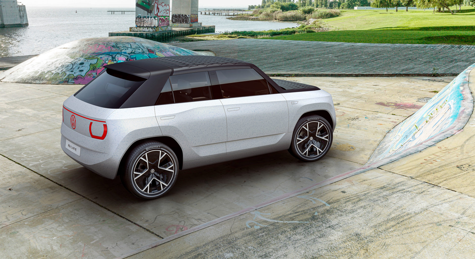 Download 2021 Volkswagen ID.Life Concept - Rear Three-Quarter HD Wallpaper 1920x1050 #6