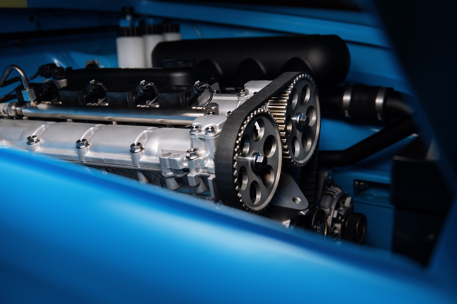 Download 2021 Volvo P1800 Cyan - Engine HD Wallpaper 1920x1280 #71