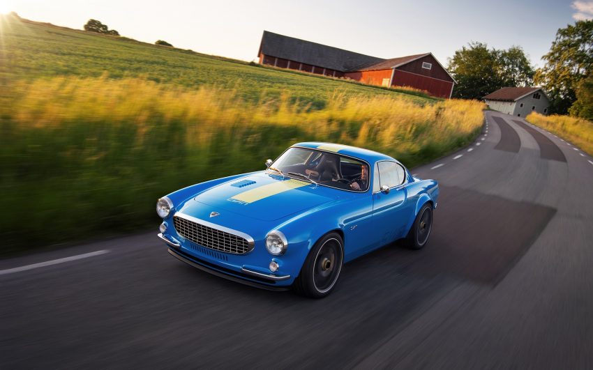 2021 Volvo P1800 Cyan - Front Three-Quarter Wallpaper 850x531 #3