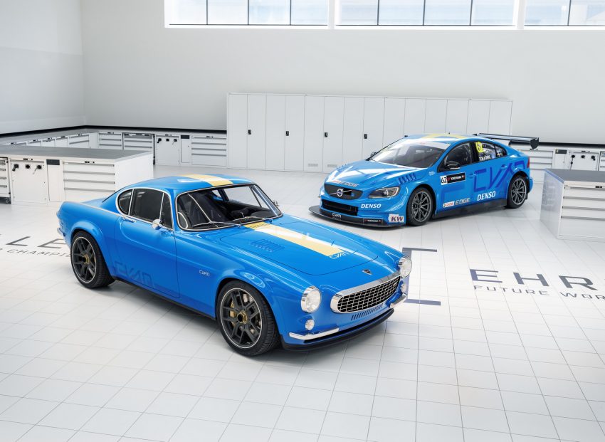 2021 Volvo P1800 Cyan - Front Three-Quarter Wallpaper 850x621 #52
