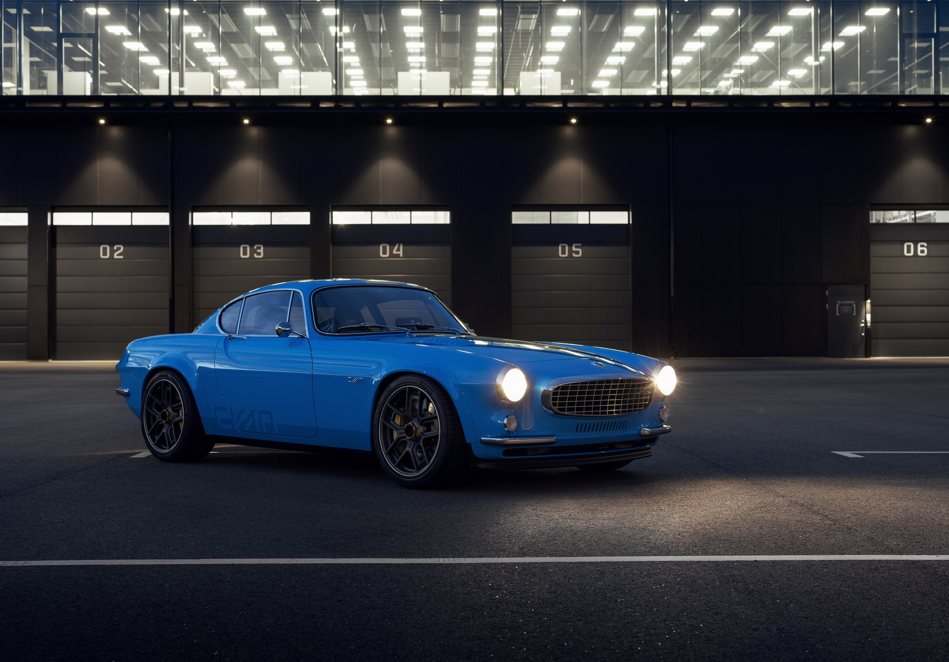Download 2021 Volvo P1800 Cyan - Front Three-Quarter HD Wallpaper 1920x1340 #15