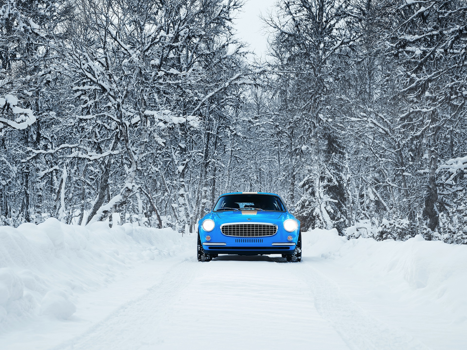 Download 2021 Volvo P1800 Cyan - Front HD Wallpaper 1920x1439 #32