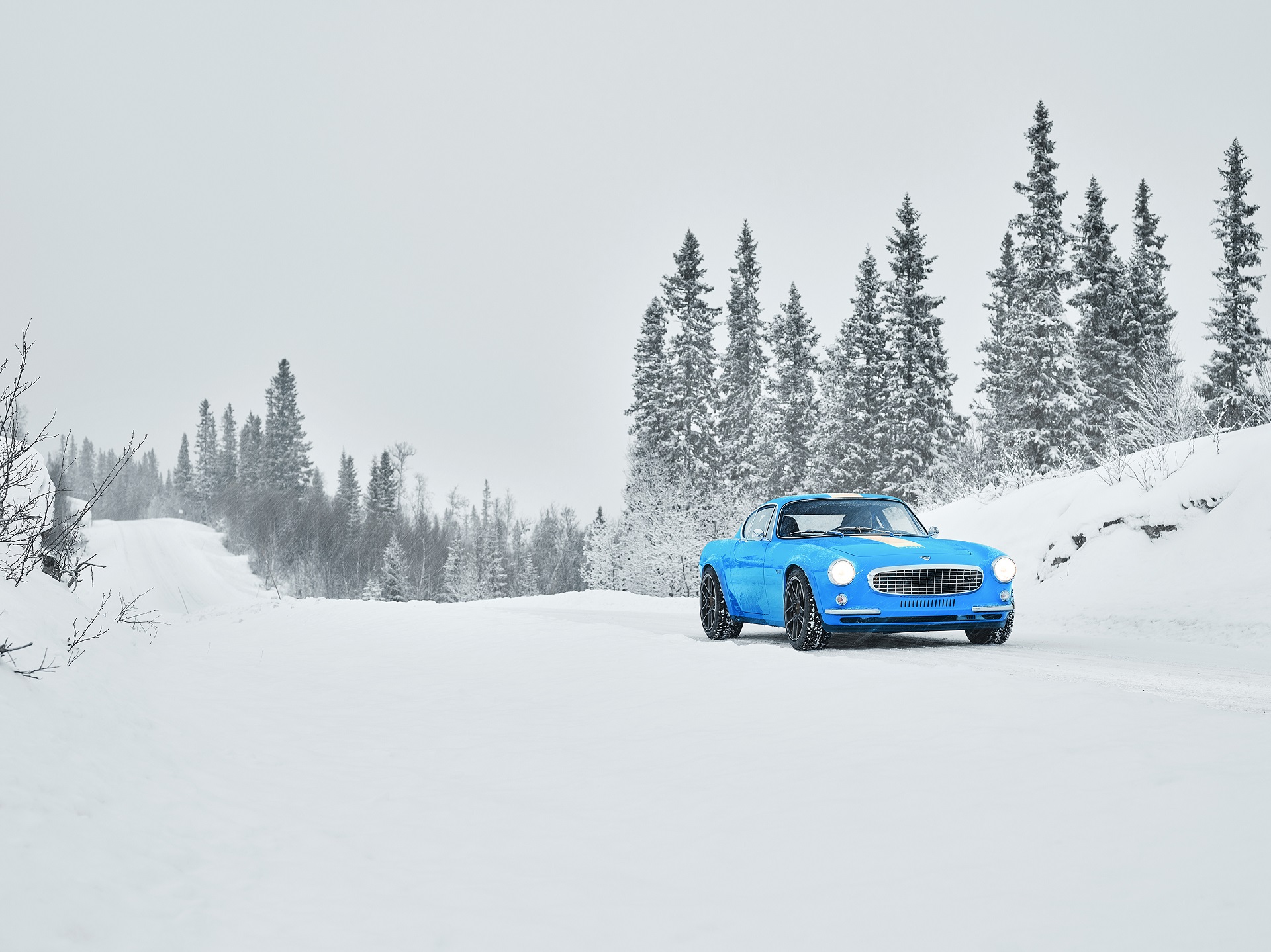 Download 2021 Volvo P1800 Cyan - Front HD Wallpaper 1920x1439 #33