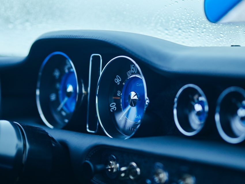 2021 Volvo P1800 Cyan - Instrument Cluster Wallpaper 850x637 #49