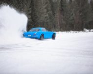 2021 Volvo P1800 Cyan - Rear Three-Quarter Wallpaper 190x150