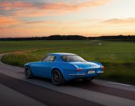 2021 Volvo P1800 Cyan - Rear Three-Quarter Wallpaper 190x150