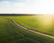 2021 Volvo P1800 Cyan - Rear Three-Quarter Wallpaper 190x150