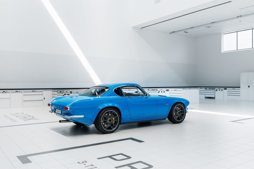 2021 Volvo P1800 Cyan - Rear Three-Quarter Wallpaper 850x567 #54