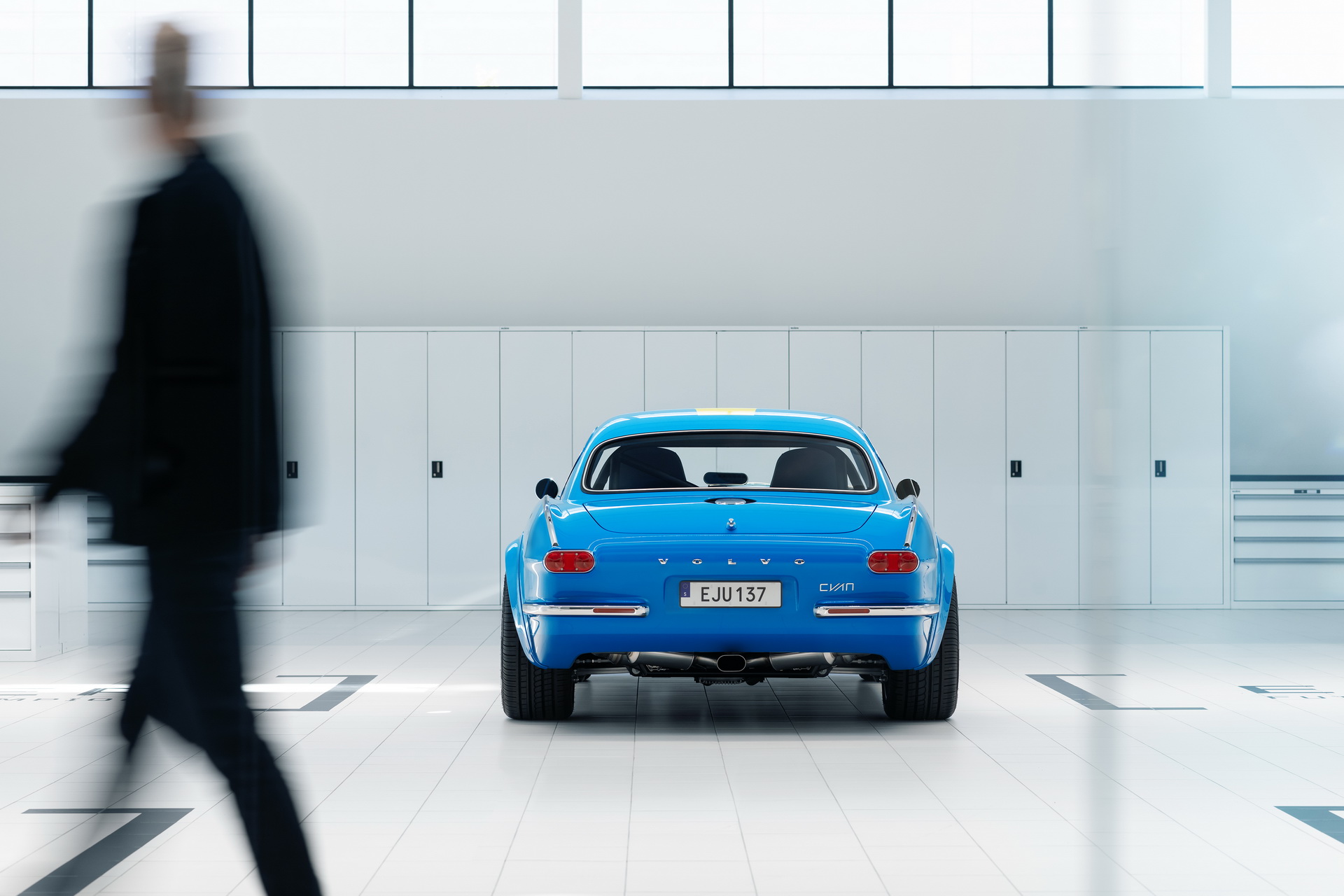 Download 2021 Volvo P1800 Cyan - Rear HD Wallpaper 1920x1280 #55