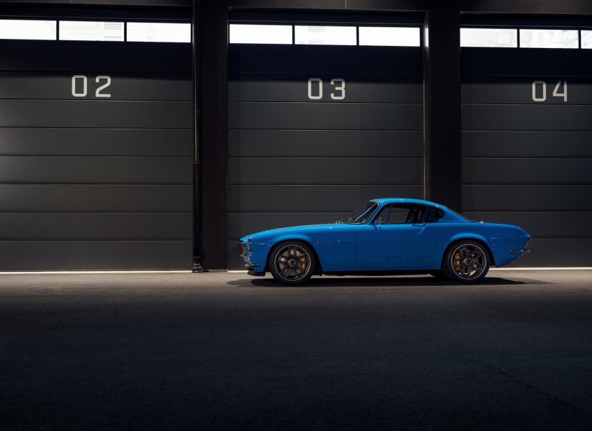 2021 Volvo P1800 Cyan - Side Wallpaper 850x620 #17