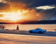 2021 Volvo P1800 Cyan - Side Wallpaper 190x150
