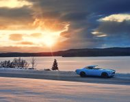 2021 Volvo P1800 Cyan - Side Wallpaper 190x150