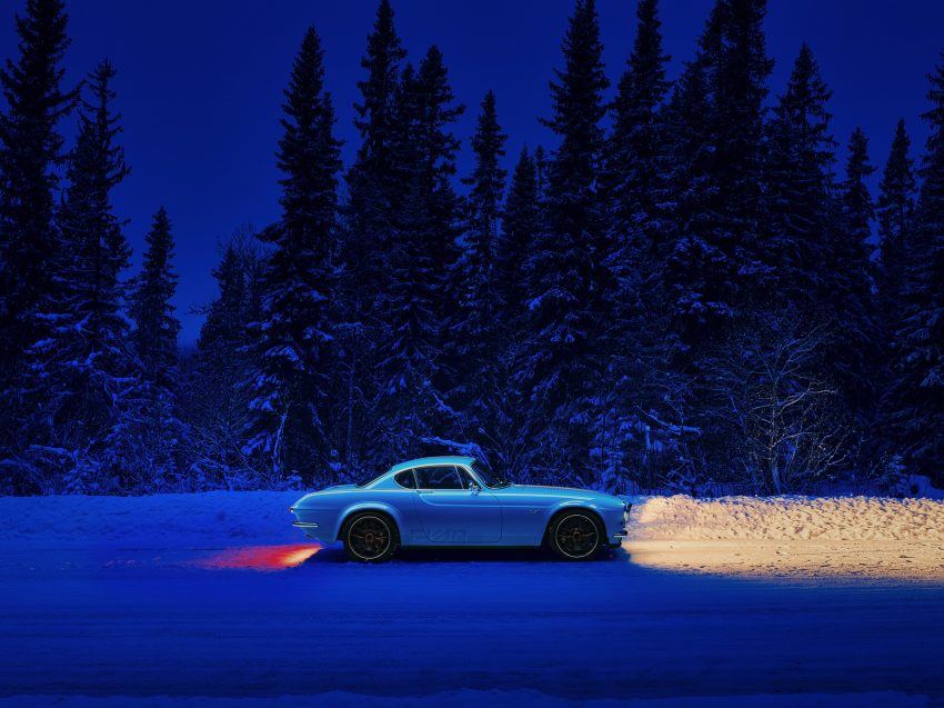 2021 Volvo P1800 Cyan - Side Wallpaper 850x637 #43