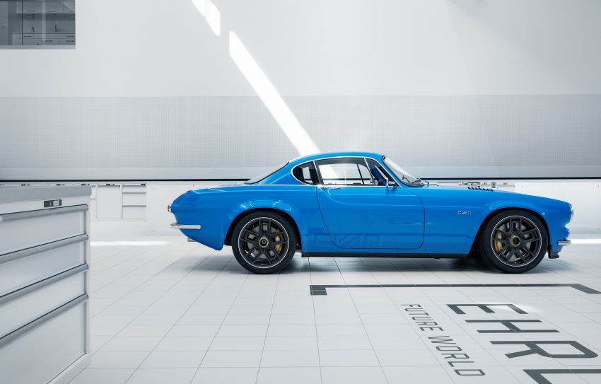 2021 Volvo P1800 Cyan - Side Wallpaper 850x543 #56