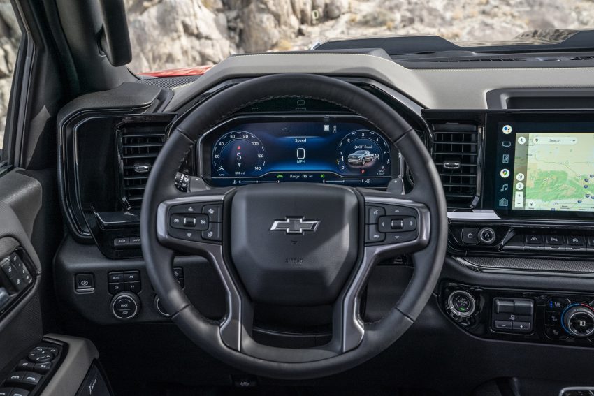 2022 Chevrolet Silverado ZR2 - Interior, Steering Wheel Wallpaper 850x567 #28