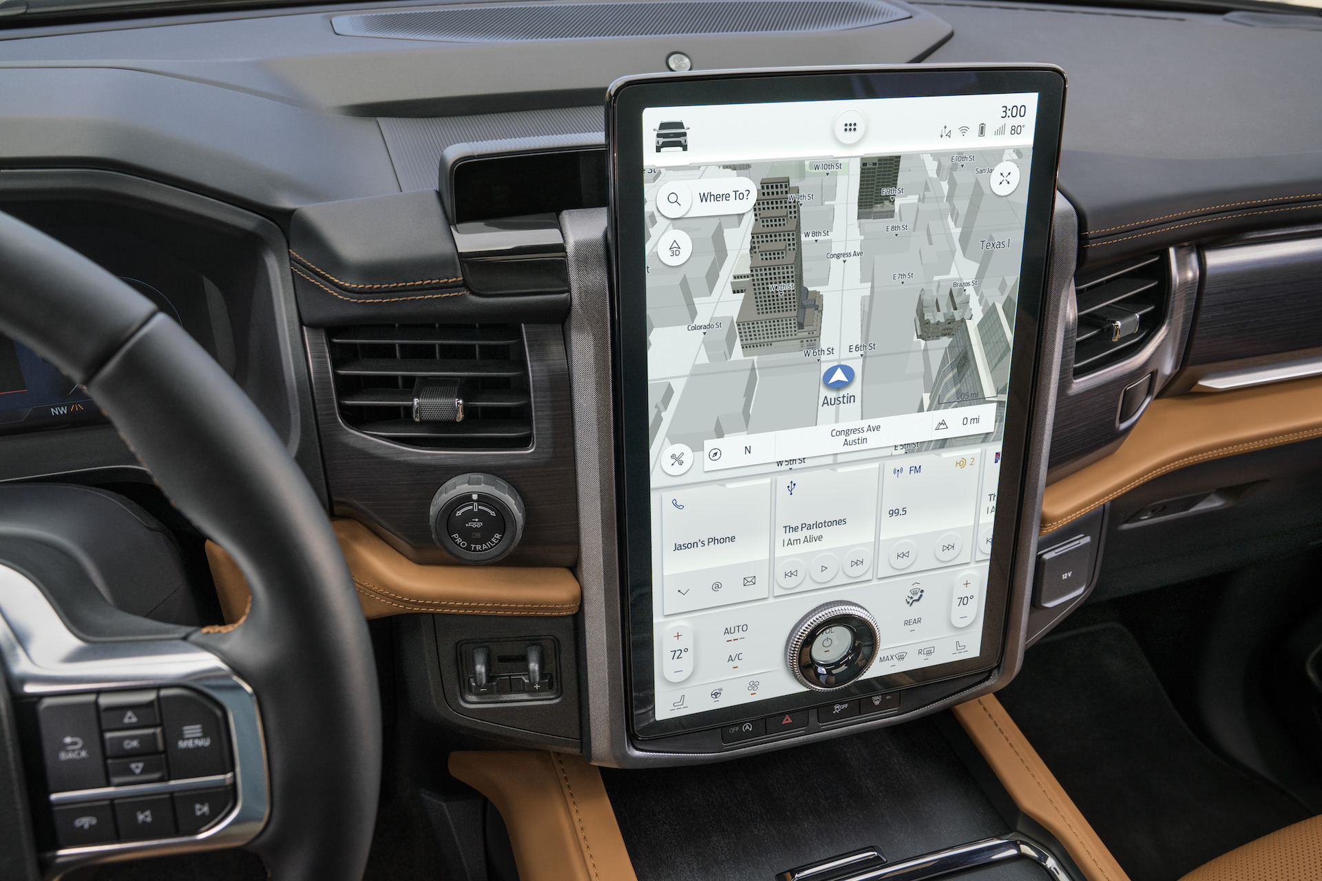 Download 2022 Ford Expedition Platinum - Central Console HD Wallpaper 1920x1280 #14