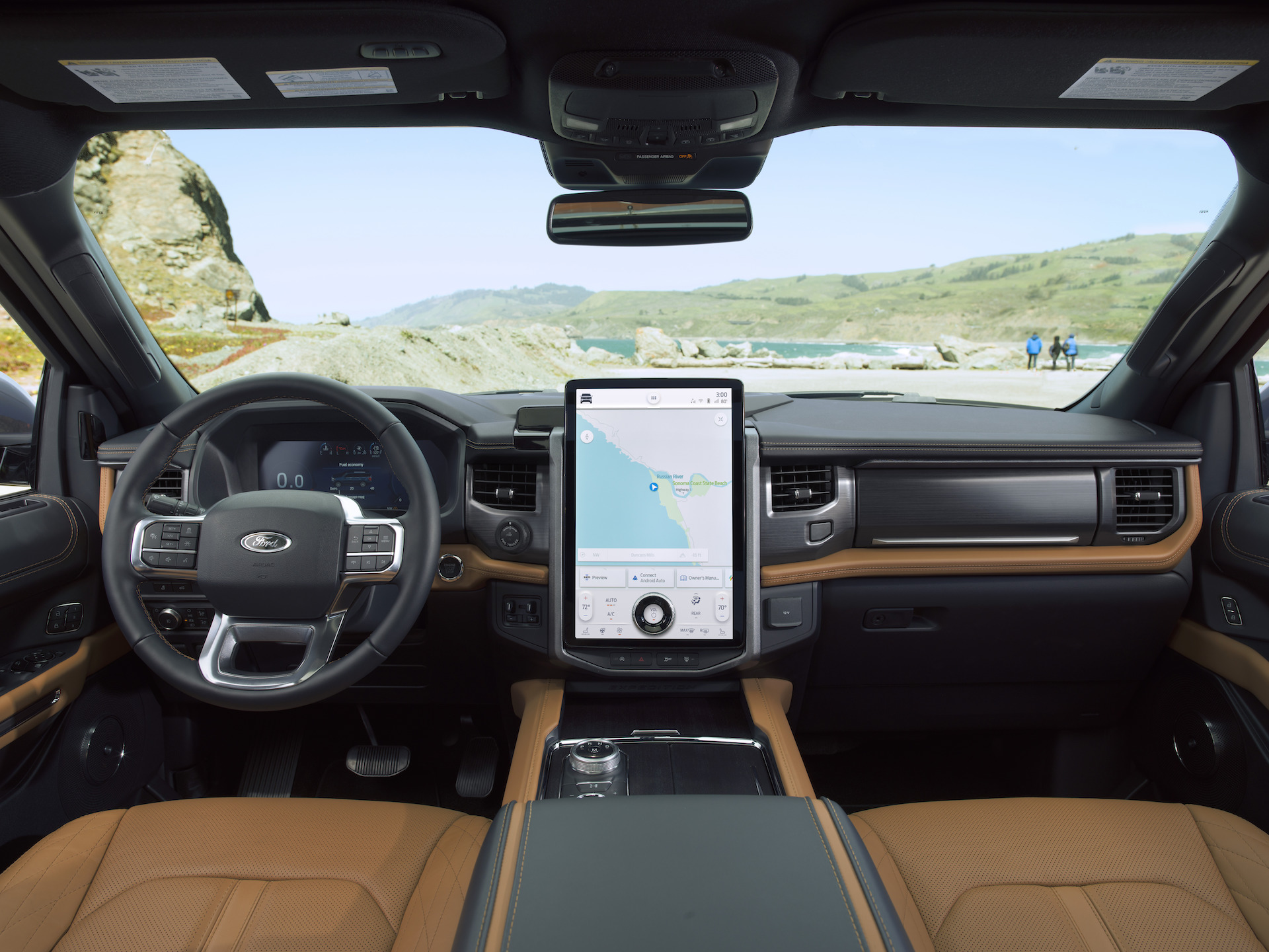Download 2022 Ford Expedition Platinum - Interior, Cockpit HD Wallpaper 1920x1440 #18