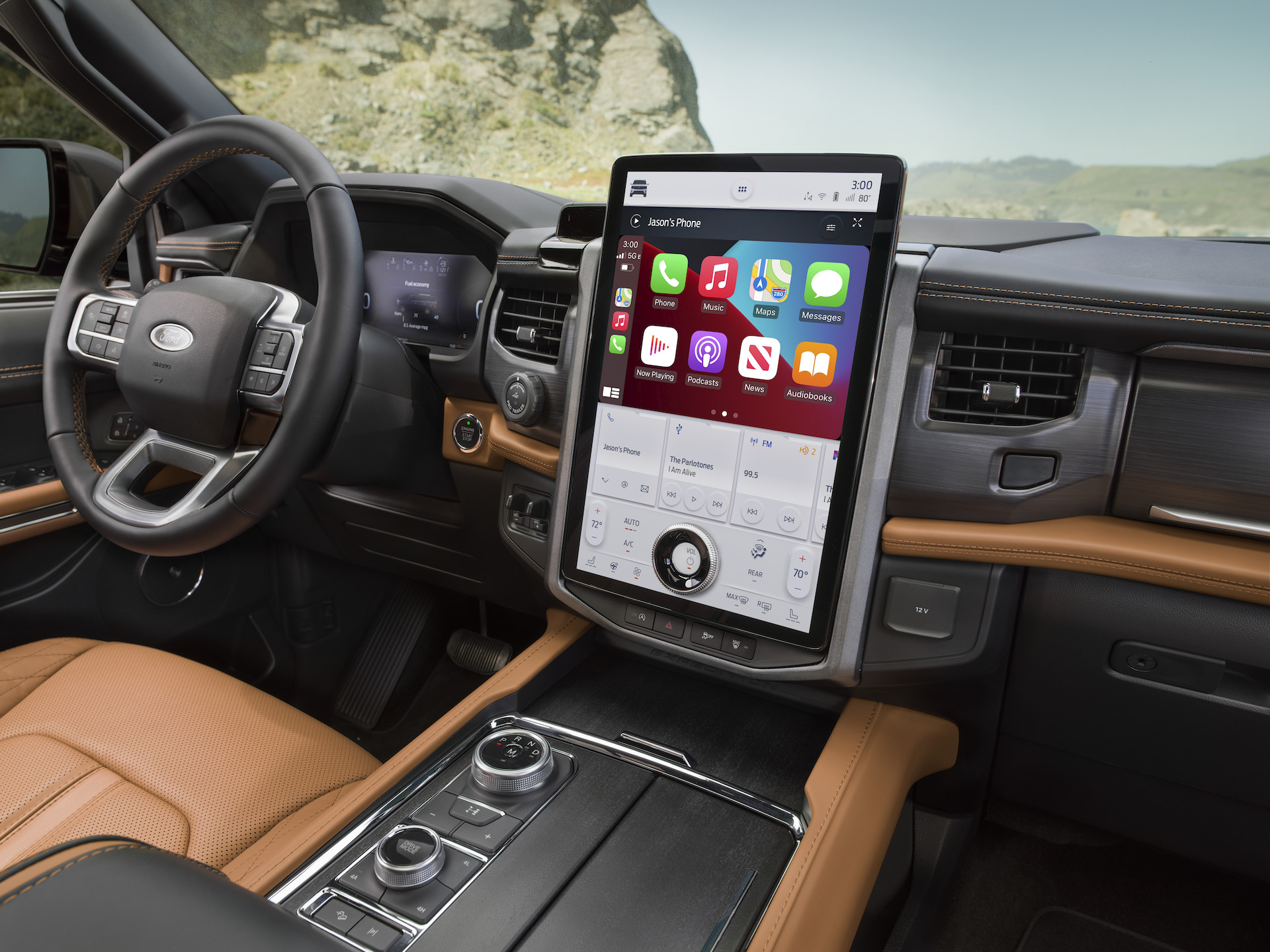 Download 2022 Ford Expedition Platinum - Interior HD Wallpaper 1920x1440 #17
