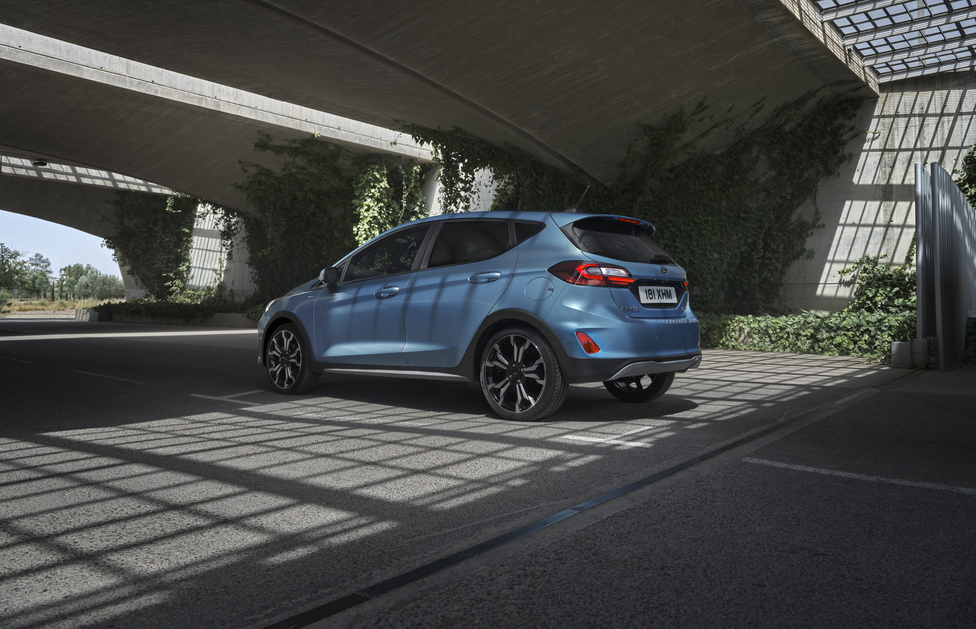 Download 2022 Ford Fiesta Active - Rear Three-Quarter HD Wallpaper 1920x1237 #2