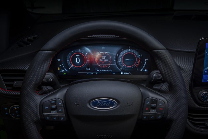 2022 Ford Fiesta ST - Digital Instrument Cluster Wallpaper 850x567 #13
