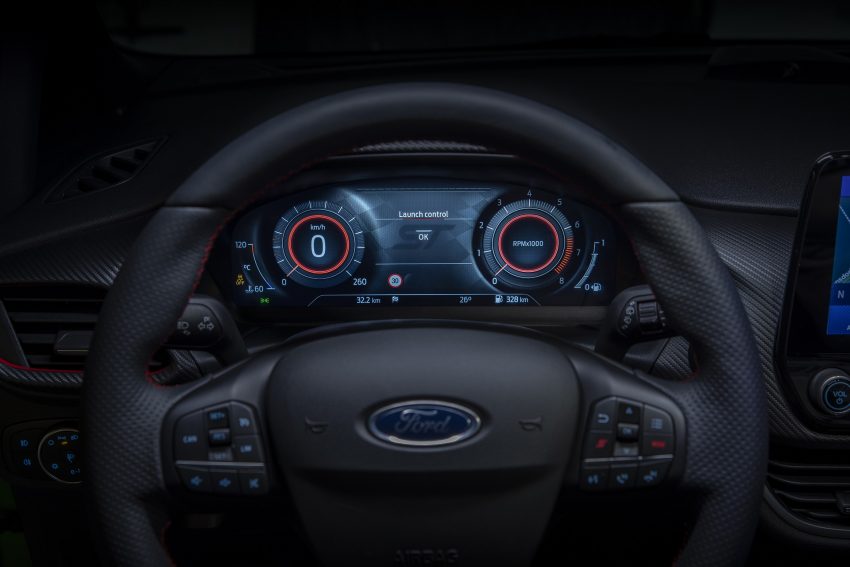 2022 Ford Fiesta ST - Digital Instrument Cluster Wallpaper 850x567 #14