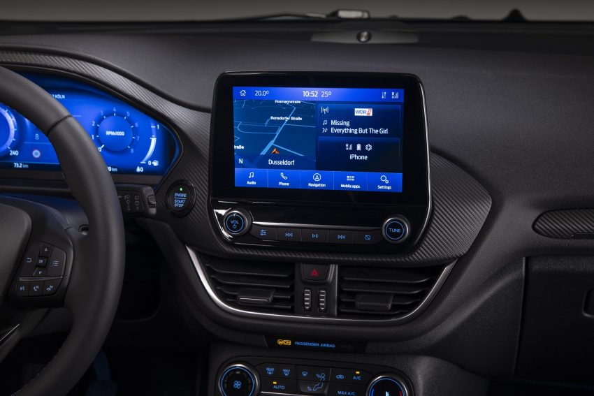 2022 Ford Fiesta ST Line - Central Console Wallpaper 850x567 #8