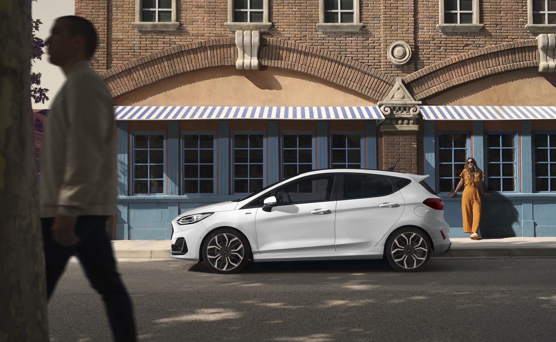 Download 2022 Ford Fiesta ST Line - Side HD Wallpaper 1920x1180 #4