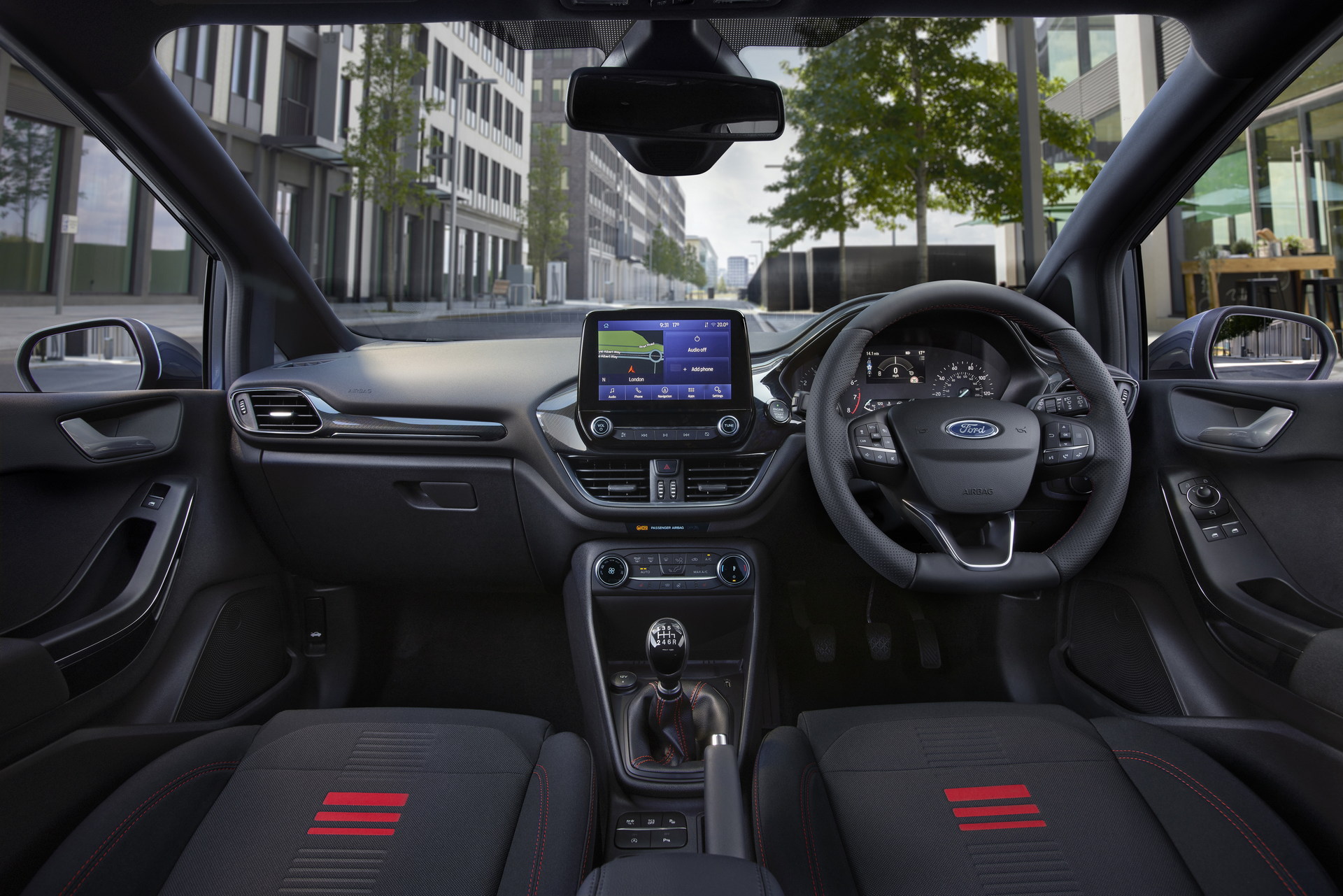 Download 2022 Ford Fiesta Van - Interior, Cockpit HD Wallpaper 1920x1281 #8