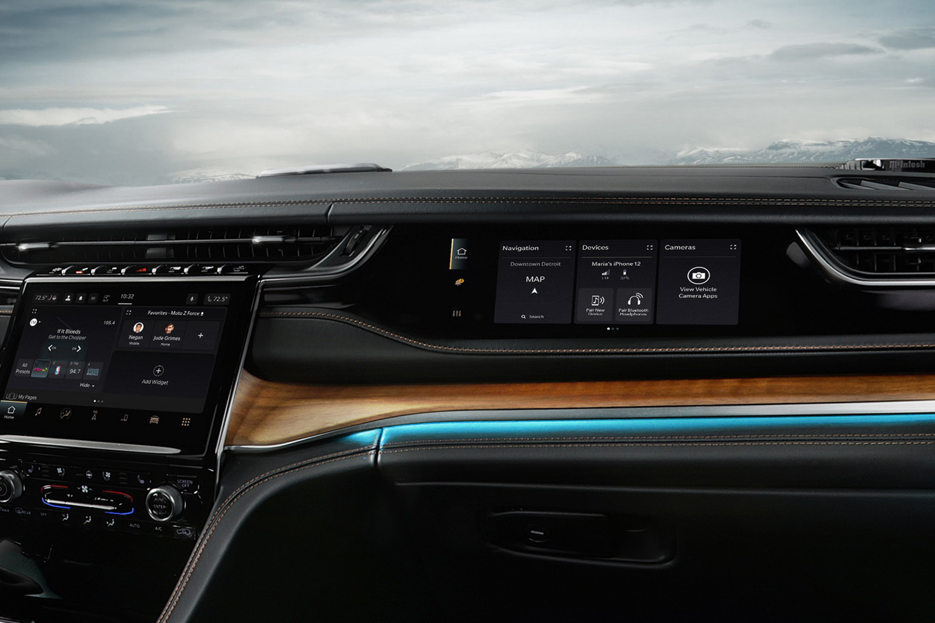 Download 2022 Jeep Grand Cherokee Summit Reserve - Interior HD Wallpaper 1920x1280 #26