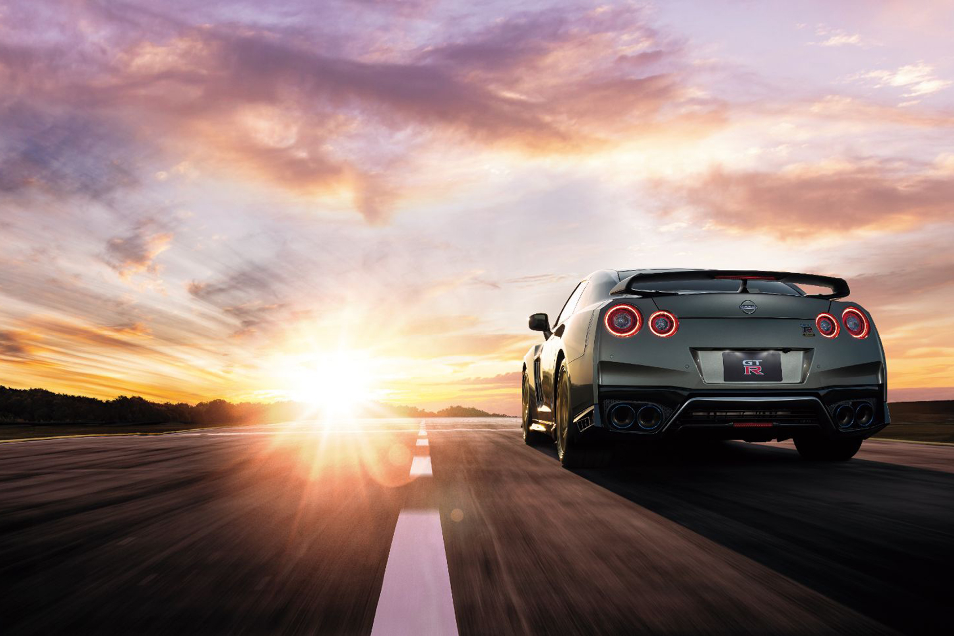 Download 2022 Nissan GT-R T-Spec Edition - Rear HD Wallpaper 1920x1280 #7