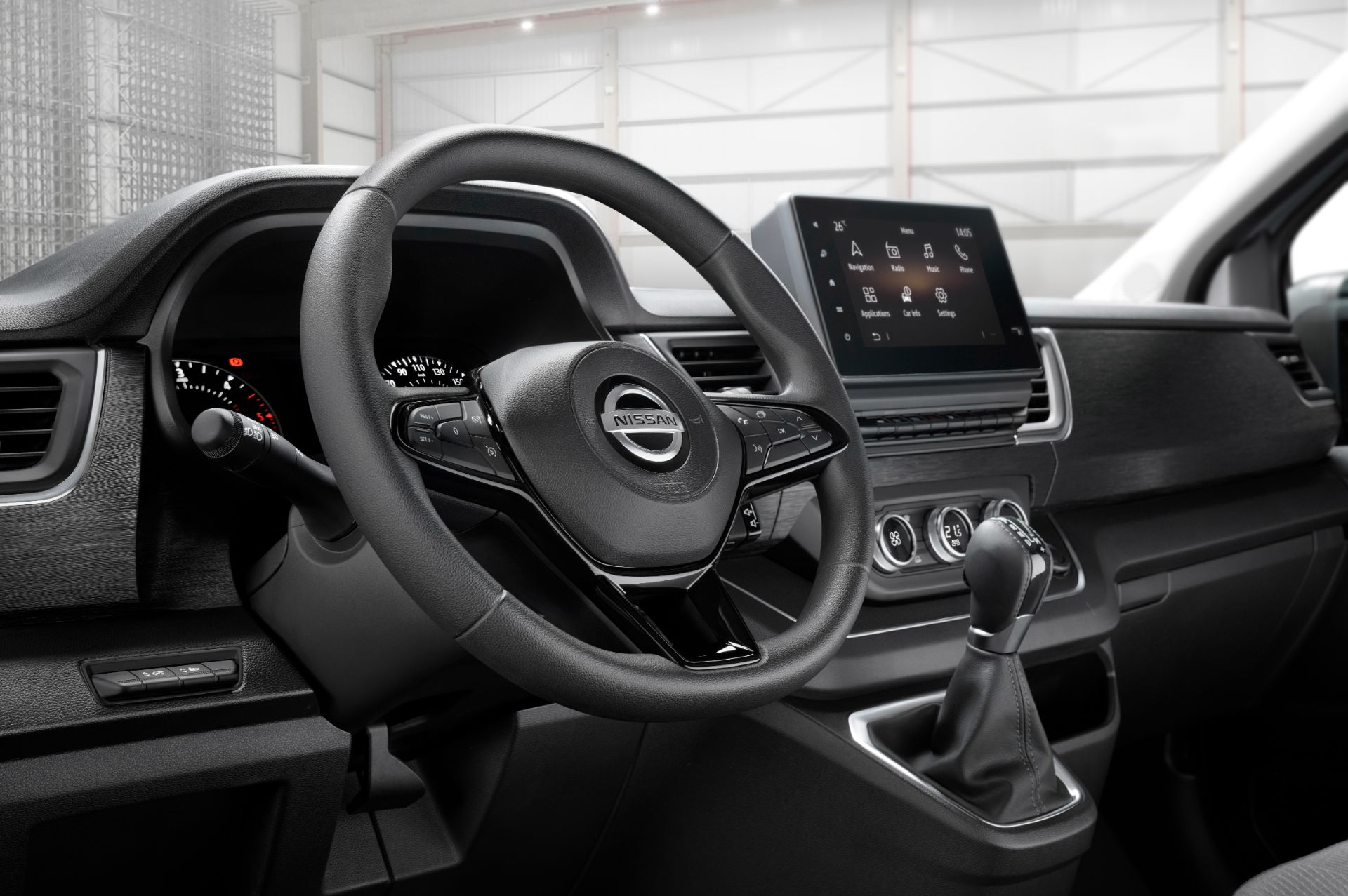 Download 2022 Nissan Primastar - Interior, Steering Wheel HD Wallpaper 1920x1277 #14