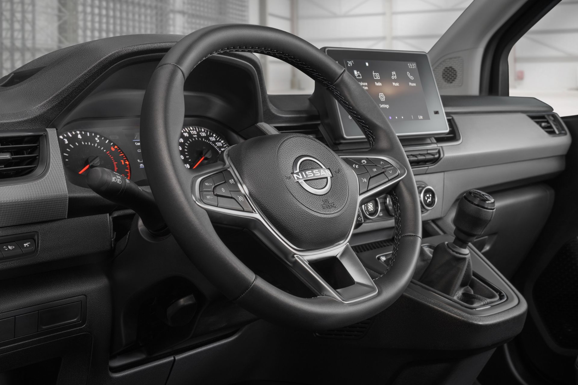 Download 2022 Nissan Townstar Van - Interior, Steering Wheel HD Wallpaper 1920x1280 #45