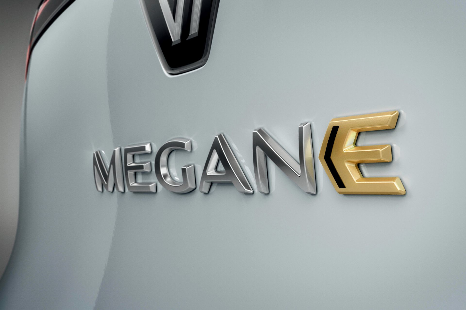 Download 2022 Renault Megane E-Tech - Badge HD Wallpaper 1920x1280 #91