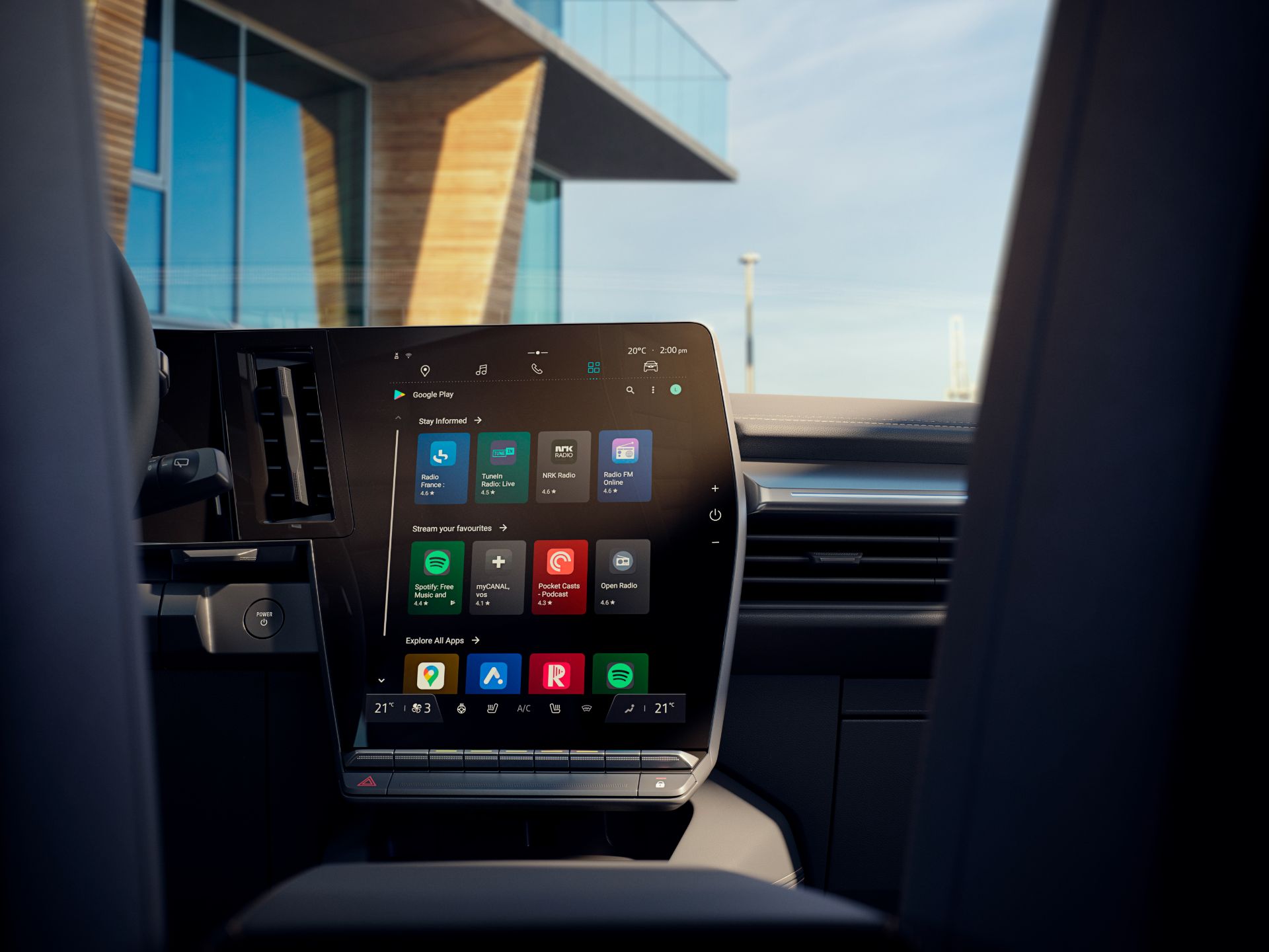 Download 2022 Renault Megane E-Tech - Central Console HD Wallpaper 1920x1440 #41