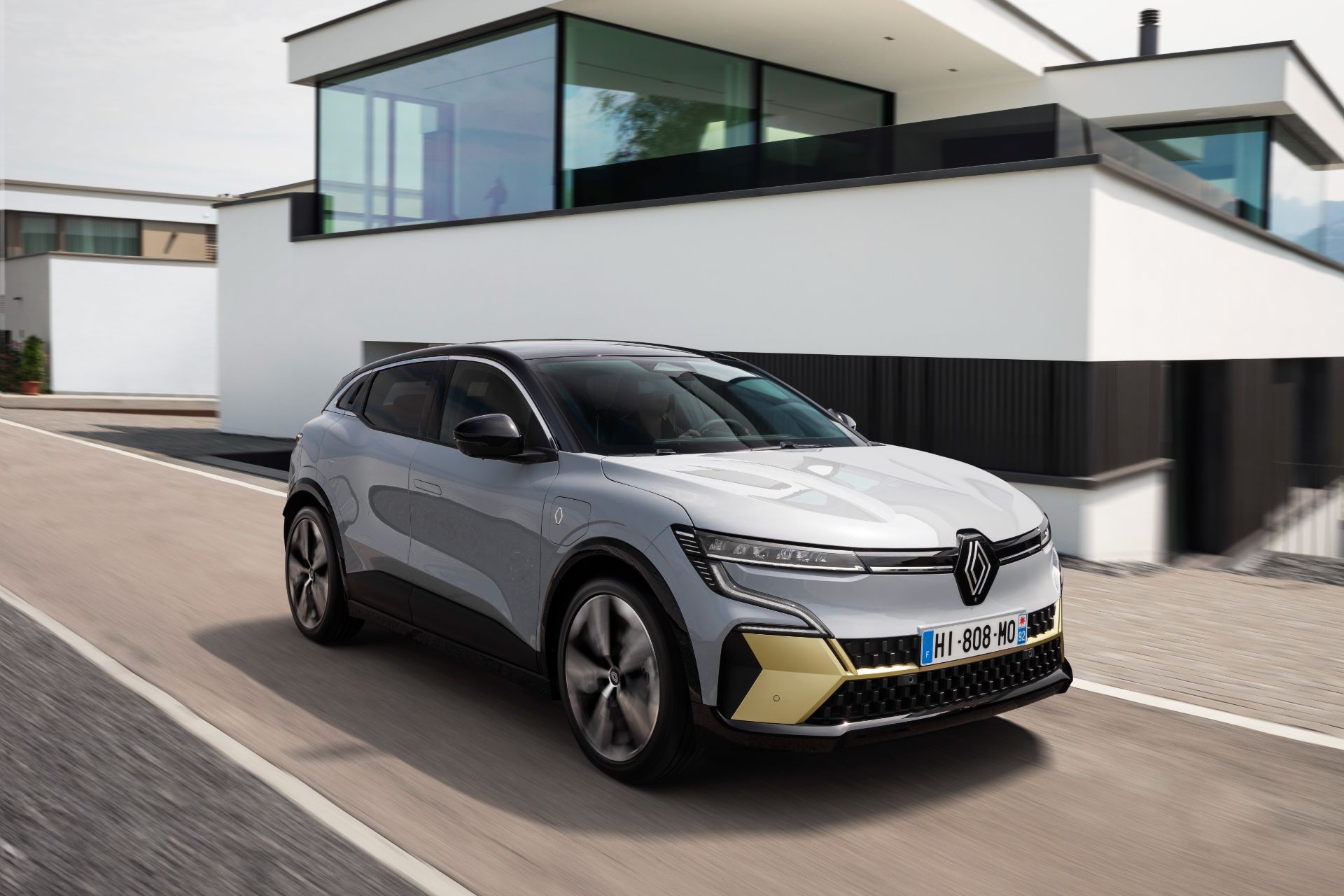 Download 2022 Renault Megane E-Tech - Front Three-Quarter HD Wallpaper 1920x1280 #7