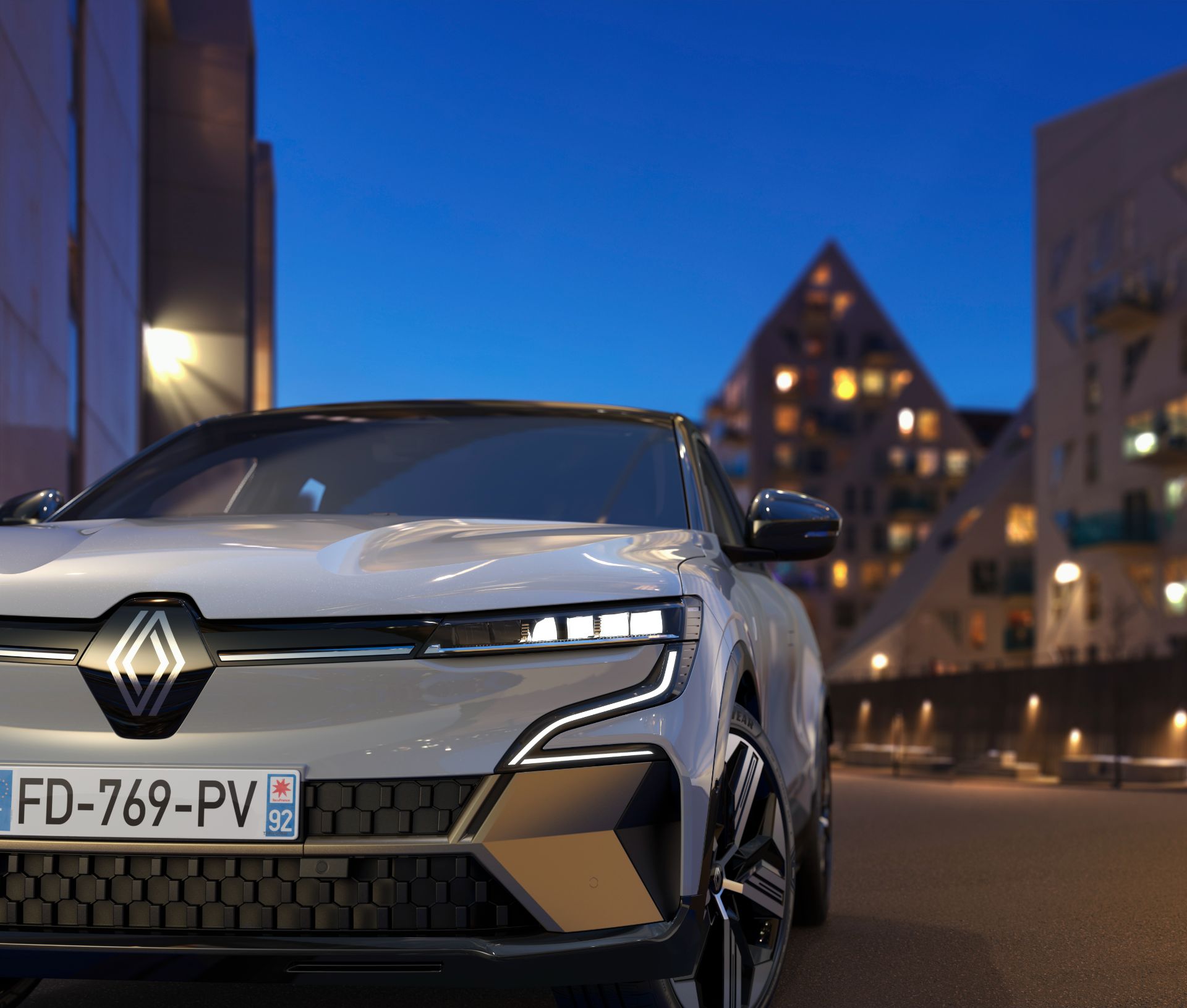 Download 2022 Renault Megane E-Tech - Front HD Wallpaper 1920x1631 #39