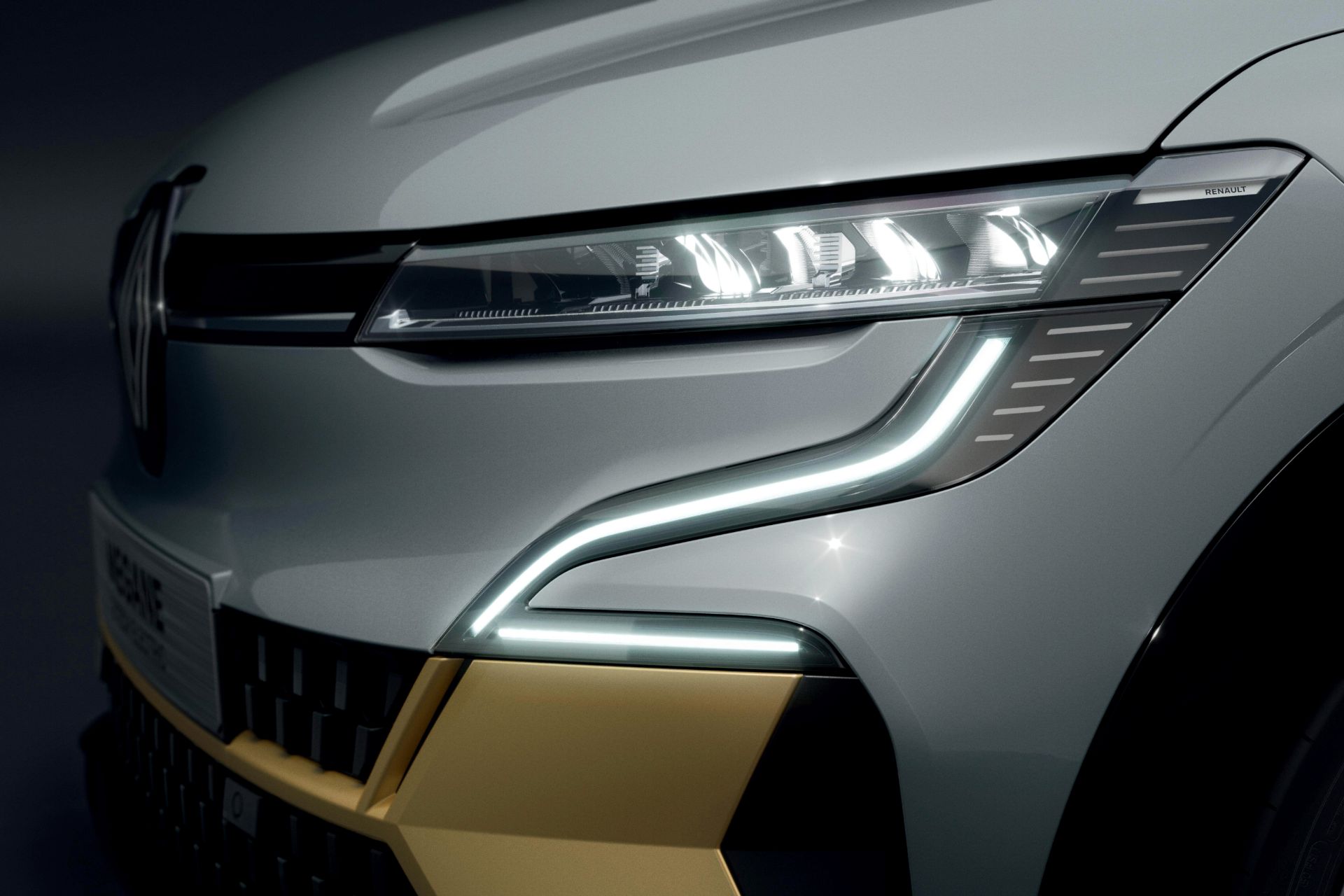 Download 2022 Renault Megane E-Tech - Headlight HD Wallpaper 1920x1280 #88