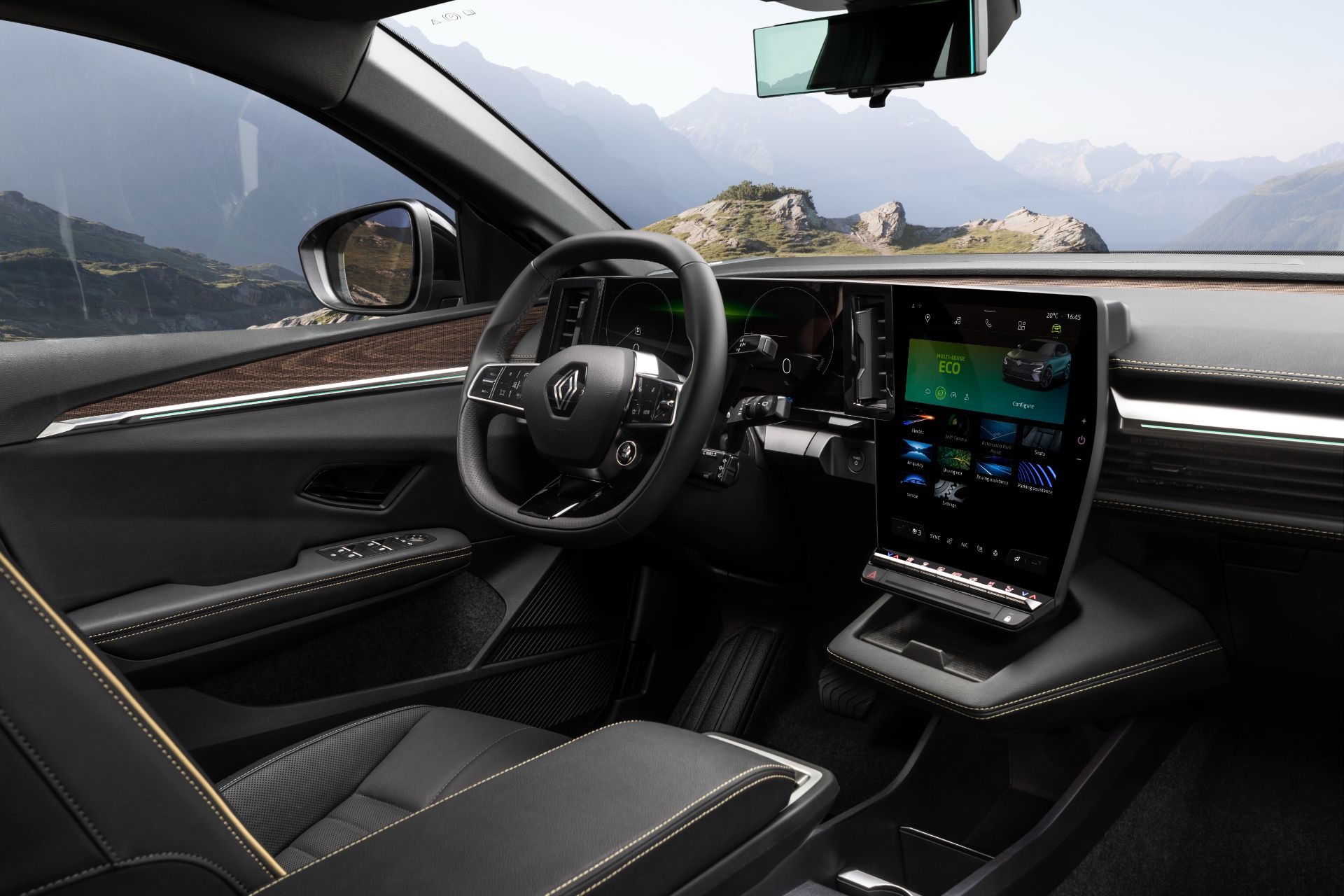 Download 2022 Renault Megane E-Tech - Interior HD Wallpaper 1920x1280 #33
