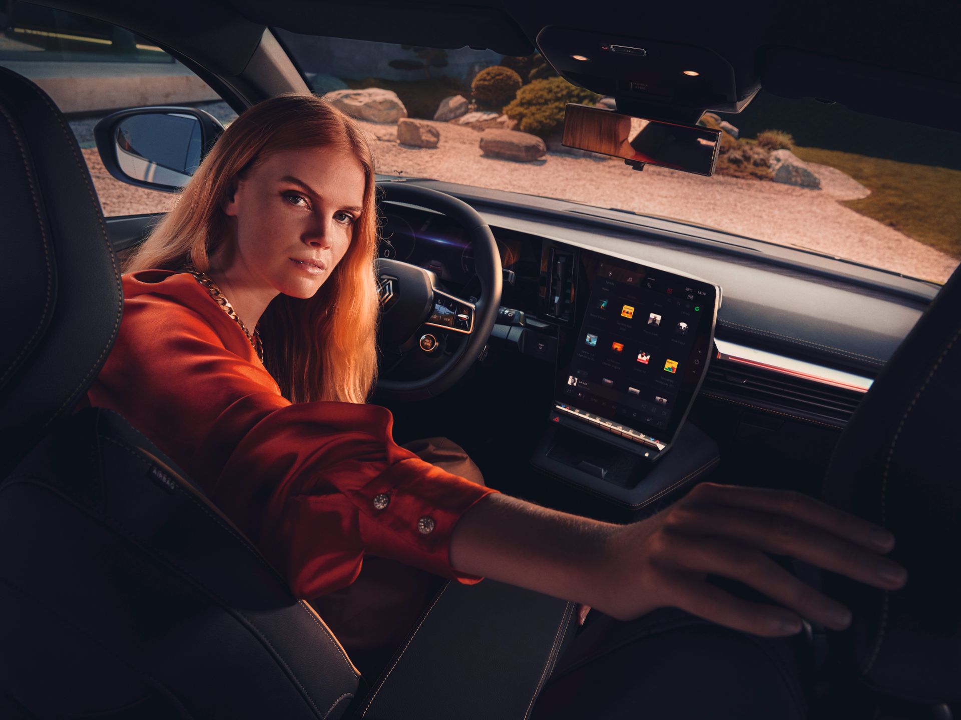 Download 2022 Renault Megane E-Tech - Interior HD Wallpaper 1920x1440 #71