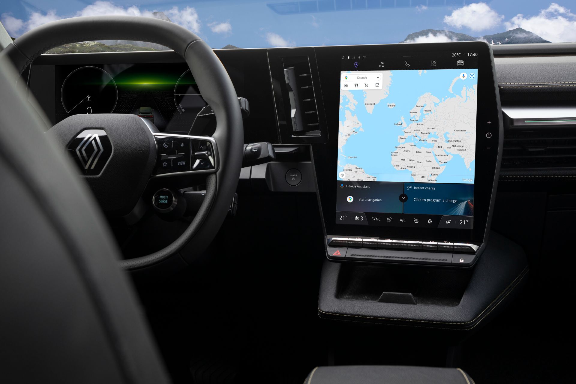 Download 2022 Renault Megane E-Tech - Interior HD Wallpaper 1920x1280 #32