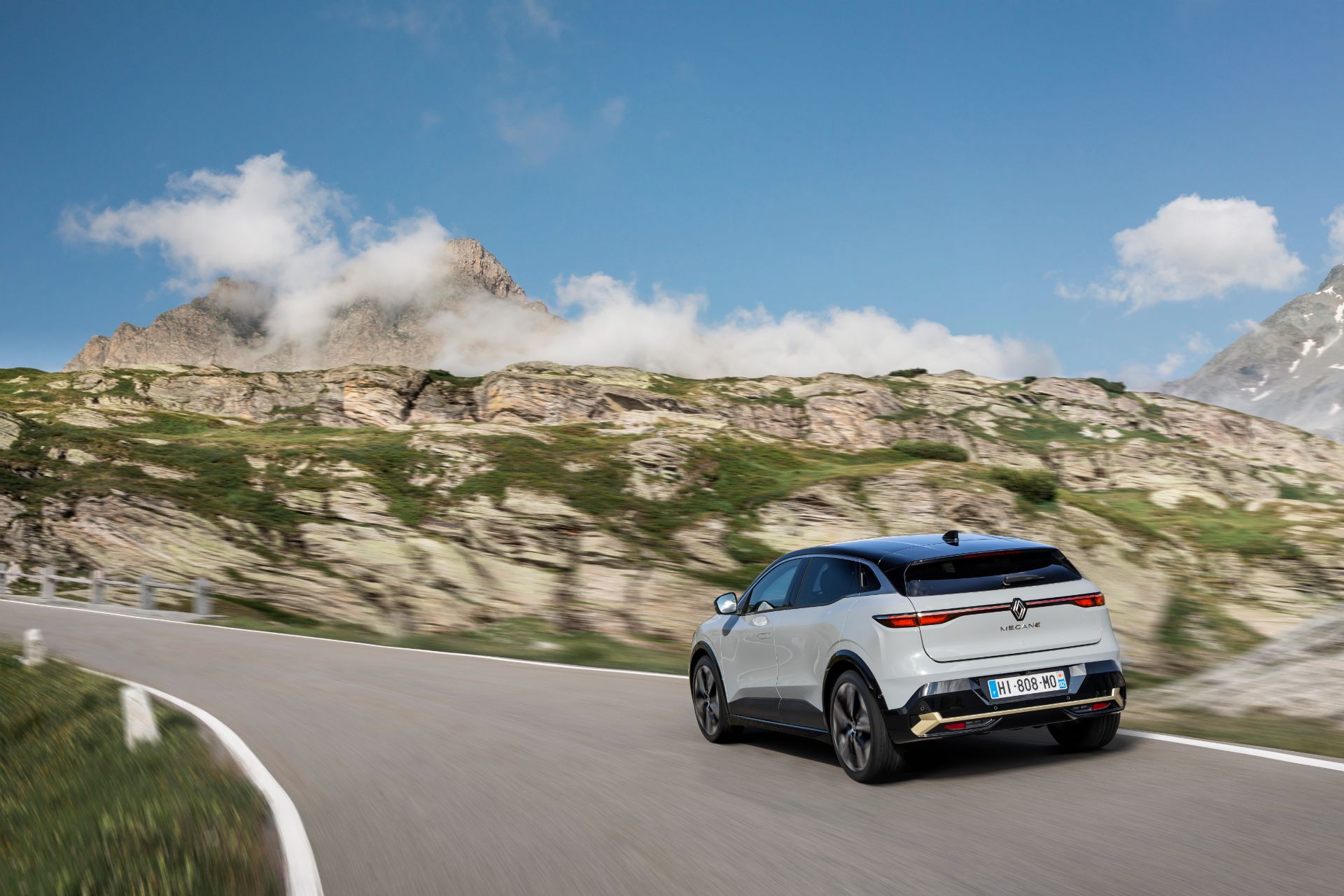 Download 2022 Renault Megane E-Tech - Rear Three-Quarter HD Wallpaper 1920x1280 #2