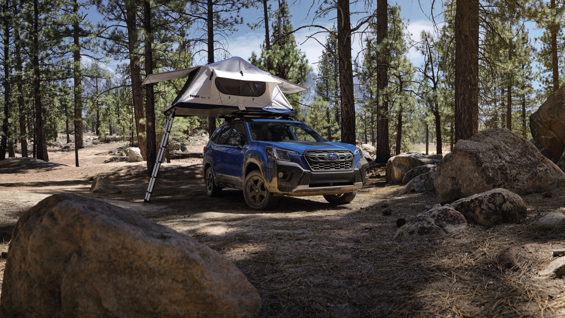 Download 2022 Subaru Forester Wilderness - Front Three-Quarter HD Wallpaper 1920x1080 #6